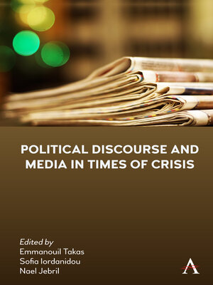 cover image of Political Discourse and Media in Times of Crisis